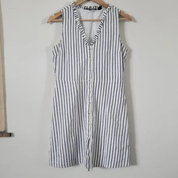 Vero Moda Striped Mini Dress - Picture 1 of 6